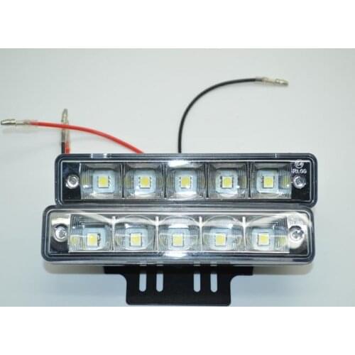 Super Bright 5050SMD LED Daytime Running Light DRL Kit Fog Day Driving Daylight 100% waterproof E4 LED car fog lights