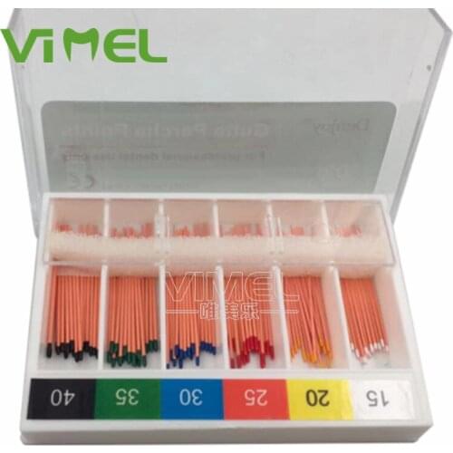 Hot Sale Taper 02 Mix Dental Gutta Percha Points Dental Material Teeth whitening Tool Supplier