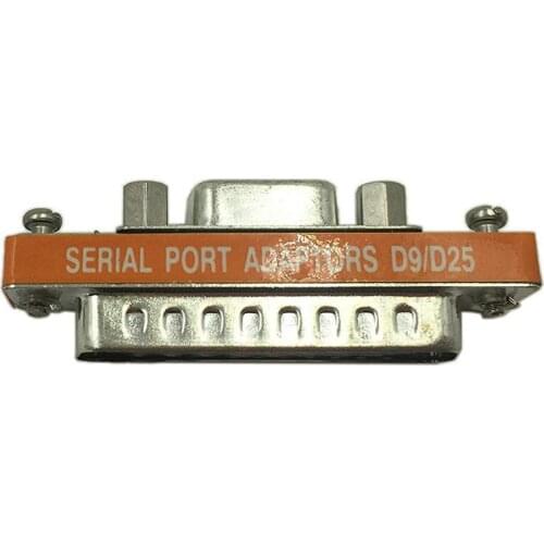Top DB9 Female to DB25 Male Mini Serial Port Cable Adapter Gender Changer