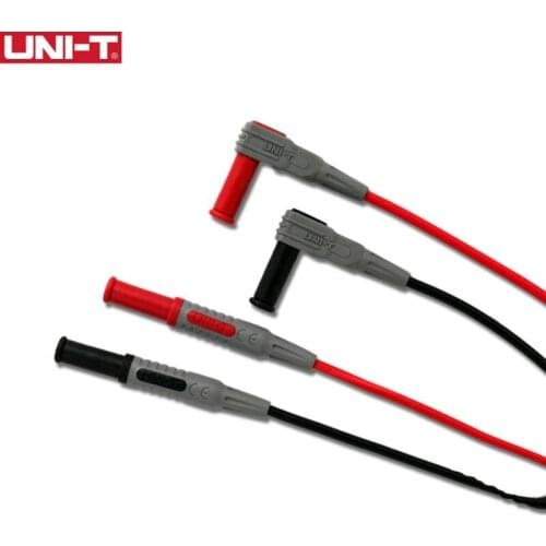 UNI-T UT-L09 Dual head connecting wire double insulated banana plug with security mask and normal diameter multi occasion use