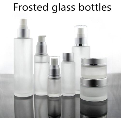 5g/10g 15ml/20ml/30ml/50ml/80ml/100ml/120ml spray bottles, Glass bottle for perfume, pressure , cream jars