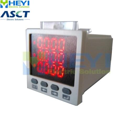 Digital reactive power meter 48*48 mm 3 phase panel meters HY-3Q power meter manufacturers