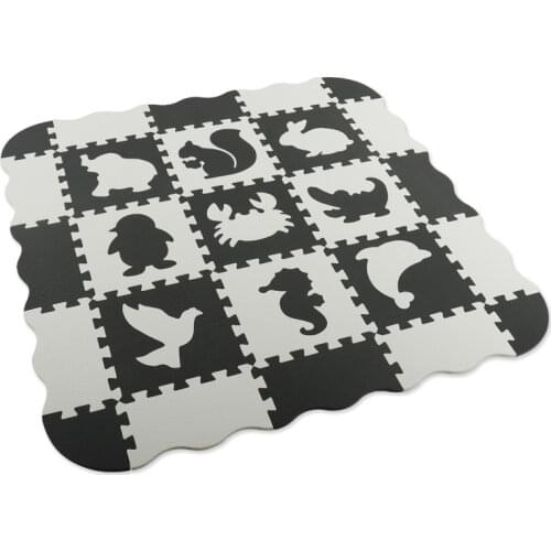 EVA Play Mat with Fence Baby Puzzle Floor Carpet Pads for Kids Crawling Exercises Cushion Children Room Decoration Random Color