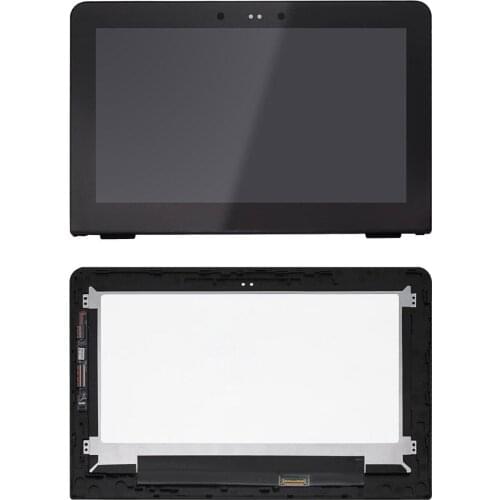 For HP Pavilion x360 11-u054tu 11-u107tu 11-u003na 11-u027tu 11-u019tu Touch Glass Digitizer LCD Screen Display Assembly+Frame