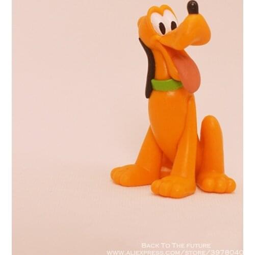 Disney Mickey Mouse Pluto 7cm Action Figure Anime Decoration Collection Figurine Toy model for children gift