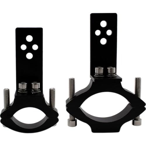 Motorcycle Headlight Bracket Tube Fork Spotlight Holder Clamp For Cafer Racer