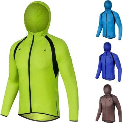 Cycling Jacket rain wear High Visibility MultiFunction Jersey Road MTB Bike Bicycle Windproof Quick Dry Rain Coat Windbreaker