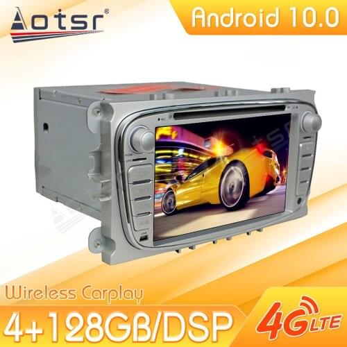 Android Car Multimedia Stereo Player For Ford Mondeo Tourneo Transit S-max 2007 - 2010 Tape Radio Recorder Navi Head Unit 2 Din