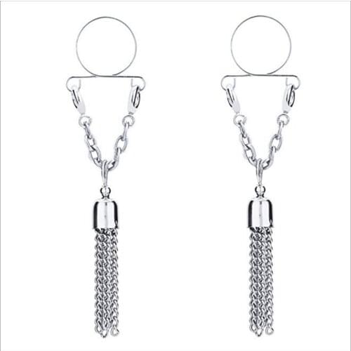 Non pierced Clip On Nipple Ring Fake Nipple Jewelry Fake Nipple Ring