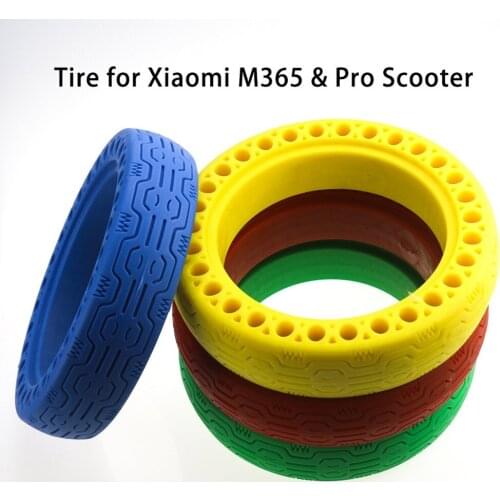 Electric Scooter Solid Multi-color Tire 60/70-6.5 Honey*comb Tyre For MAX G30 Rubber Outdoor Sports Electric Scooter Accessories