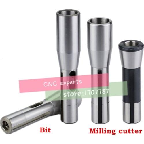 R8 Shank To MT2 MT3 MT4 R8 Drill Chuck Arbor Morse Taper Adapter Sleeve