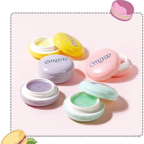 Macaron Colors Lip Scrub Sleeping Moisturizing Nourish Boxed Lip Mask Lips Balm Plumper Exfoliator Repair Lips Fine Gift TSLM1