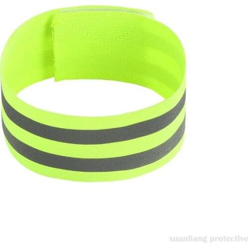 Reflective Bands Elasticated Armband Wristband Ankle Leg Straps Safety Reflector Tape Straps for Night Jogging Walking Biking
