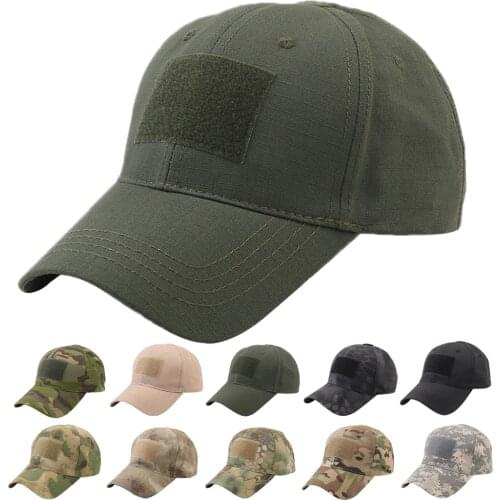 Outdoor Camouflage Hat Baseball Caps Simplicity Tactical Military Army Camo Hunting Cap Hats Sport Cycling Caps For Men Adult