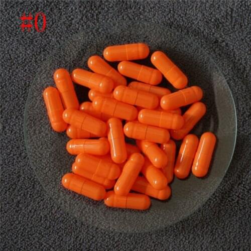0# 3000pcs 0 Size High Quality Empty Hard Gelatin Capsules, Cosmetic Hollow Gelatin Capsules ,Joined or Separated Capsules