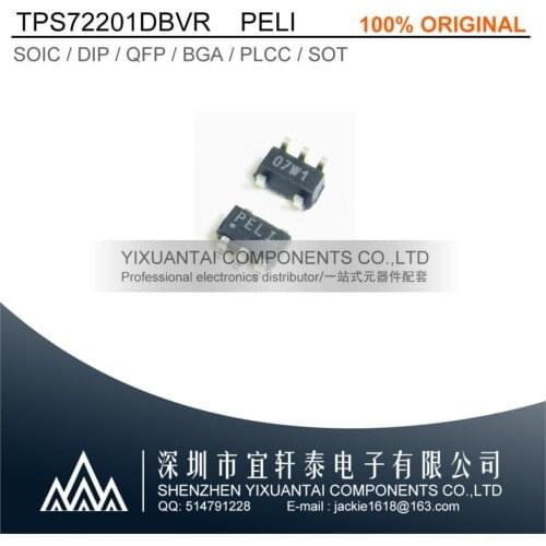 10pcs/lot 50pcs/lot 100pcs/lot Free shipping 100% original TPS72201DBVR TPS72201 72201 PELI SOT23-5