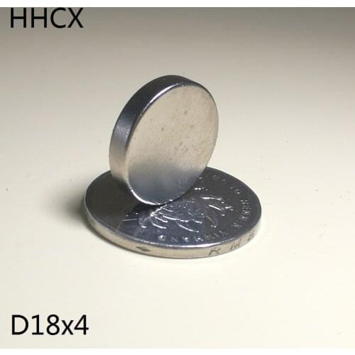 10pcs/lot Disk magnet 18x4 N35 Magnet 18*4 Magnets 18 x 4 for speaker