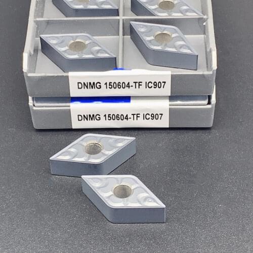 10pcs Turning tools DNMG150604-TF IC908 DNMG15604-TF IC907 cnc tool parts carbide turning inserts Lathe tools