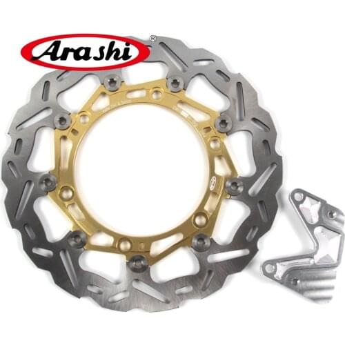 ARASHI Front Brake Disc For YAMAHA FORZA 250 08-10 CNC Brake Disks FORZA250 2008 2009 2010 Motorcycle Accessories Parts