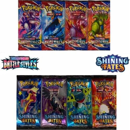 Pokemon card blind bag English collection card animation game battle Spitfire dragon Pikachu toy card Random 2 bags