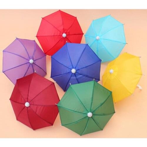 Creative Kids Toys Multicolor Decorative Photography Props Cartoon Mini Simulation Umbrella LX4398