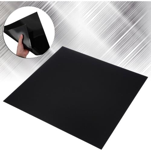 1 Piece Black ABS Plastic Sheets 300x300x0.5mm Black ABS Plastic Sheet Flexible Smooth Back High Quality Mayitr Tool Parts