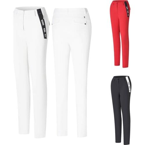 Golf Clothing Womens Sports Slim Trousers Breathable and Quick-Drying Outdoor Fashion High-Quality Summer New Pants