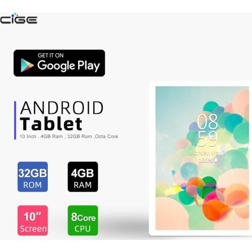 Android 9.0 Tablet PC 4G+32GB Student Tablet PC Business Tablet PC 10 Inches 4G Internet 5G Wifi Gps Tablet FOR Kids