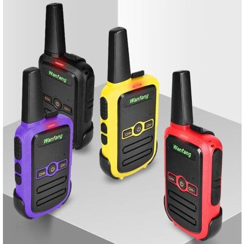 Walkie-talkie professional mini color ultra-thin ultra-small USB direct charging