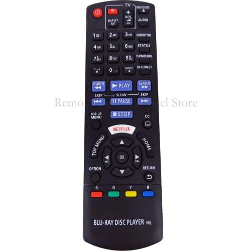 NEW Replacement N2QAYB001167 for Panasonic BLU-RAY DISC PLAYER Remote control DMP-UB200 Fernbedienung