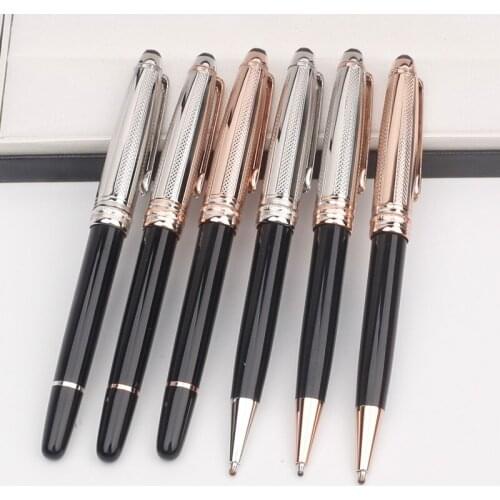 High Quality Metal Resin Ballpoint Pen Luxury Design Roller Ball Gel Ink Fountain Pen for Writing Business Stationery Gift