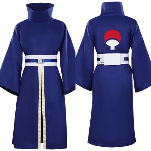 Japan Anime Akatsuki Uchiha Obito Cosplay Costumes Tobi Uniform Suit Women and Men Costume