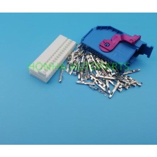 1 Kit 32 pin 1J0972977C automotive ecu connector for Seat Instrument Dashboard Plug Connectors 1719057-1 1719058-1