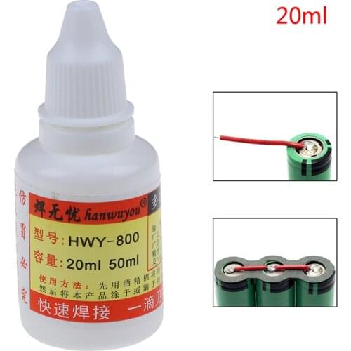 20/35 ml Stainless Steel Liquid Flux Soldering Paste Flux Liquid Soldered Water Durable Liquid Soldered Lightweight