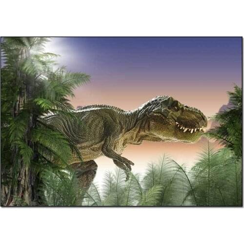 3D Jurassic Dinosaur Print Living Room Carpet Parlor Large Area Rug Home Decor Mat Boys Bedroom Play Rug Bedside Corridor Rugs