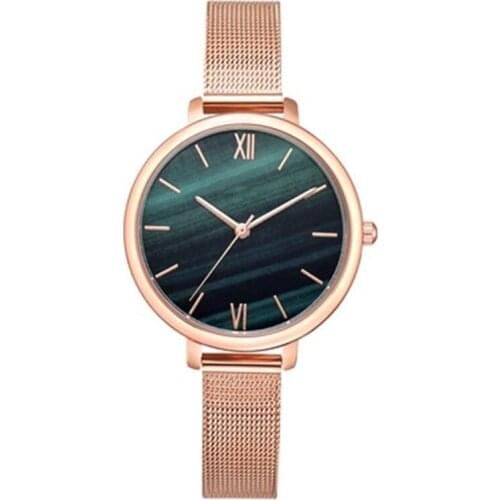 Luxury Watch Women Rose Gold Water Drill Bracelet Watch Jewelry Ladies Female Hour Casual Quartz Wristwatches