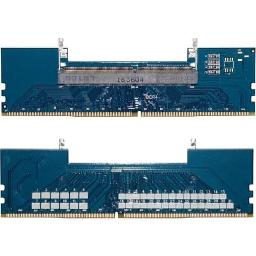 Hot 5Pcs Laptop DDR4 RAM To Desktop Adapter Card Memory Tester SO DIMM To DDR4 Converter New