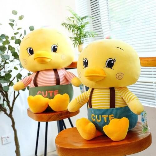 Cute Duck Plush Toys Transforms Duck Children Pillow Stuffed Soft Kawaii Duck Doll Animal Pillow Birthday Gift for Kids Children