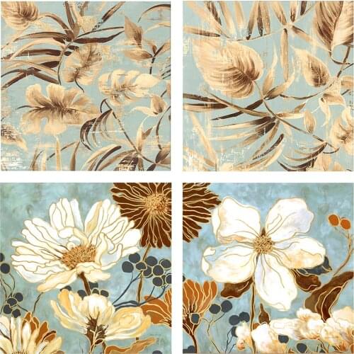 DIY Cross Stitch Vintage Still Life Set 11CT Ecological Cotton Thread Printing Embroidery Flower Series Home Decoration Painting