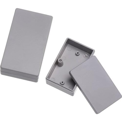 1pcs Plastic Electronic Project Box Plastic Waterproof White/Grey DIY Housing Instrument Case Electric Daily Tools Supplies