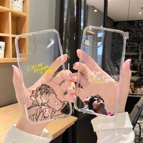 Call Me by Your Name divine love Phone Cases Transparent for iPhone 6 7 8 11 12 s mini pro X XS XR MAX Plus SE cover funda