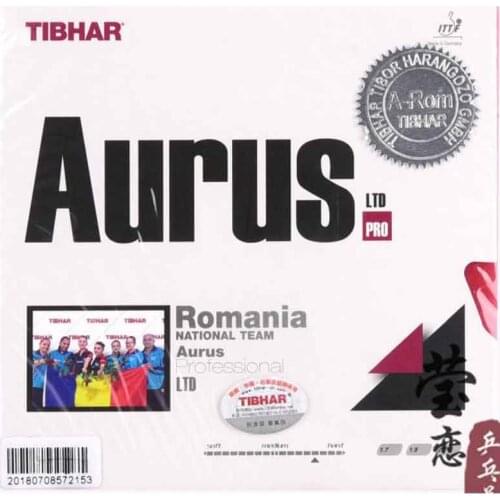 Tibhar aurus pro table tennis rubber for Romania national team pimples in fast attack loop for table tennis rackets