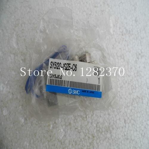 [SA] New Japan genuine original SMC solenoid valve SY5120-1GZE-C6 spot --2PCS/LOT