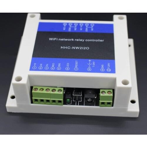 2 Way WIFI Network Relay Remote Control Switch Ethernet Relay Controller MODBUS TCP