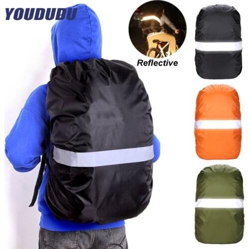 20-80L Reflective Backpack Rain Cover 20L 35L 45L Waterproof Bag Cover,Outdoor Hiking Climbing Dustproof Cover for Backpack