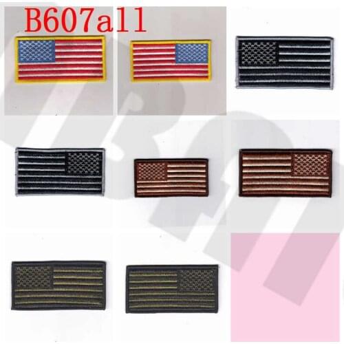 Embroidery patch 10cm American Flag Morale Military Tactics