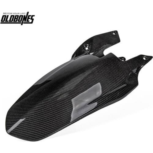 Carbon Fiber Motorcycle Rear Hugger Fender Mud Guard Twill For Ducati Streetfighter / S 2009+ /848 2012+ /1098 / 1098S All Years