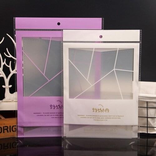 100pcs Leggings Panties Socks Towels Self-adhesive Swimwear T-shirts Shirts Transparent Childrens Clothes Packaging Bags