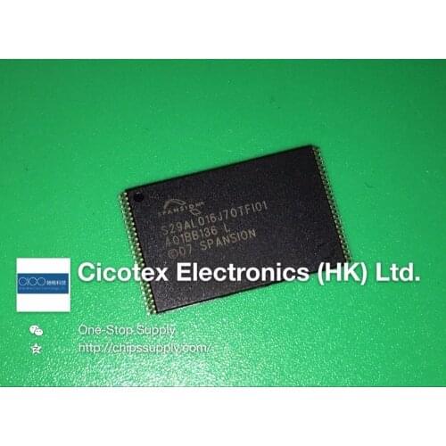 5pcs/lot S29AL016J70TFI010A TSOP48 IC FLASH 16MBIT 70NS 48TSOP S29AL016J70TF101 S29AL 016J70 TFI010A