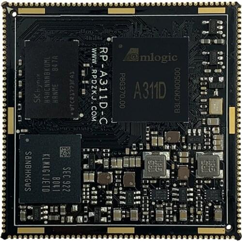 AMLOGIC A311D Six-core Android/Linux+QT Open Source Board Core Board RP-A311D